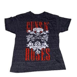 Guns N Roses Adult LG Appetite For Destruction Tour Graphic T-shirt